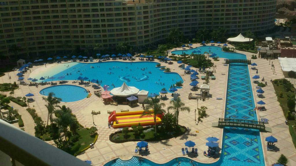 Porto Sokna With Sea View Pyramids Apartments Family Only Ain Sukhna Luaran gambar